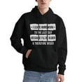 thumbnail image 1 of SR Graphic Hoodie Sweatshirt, All Gender Oversized Hoodie Sweatshirt, Print Long Sleeve Hoodie, Black, Men's Sizes M 1033125, 1 of 8