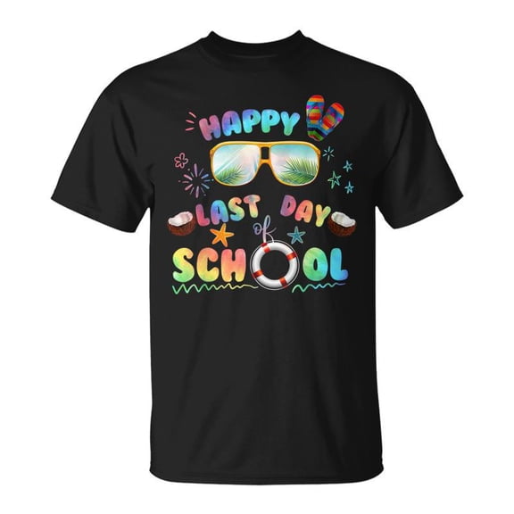 SR Happy Last Day Of School End Of School Year T-shirt