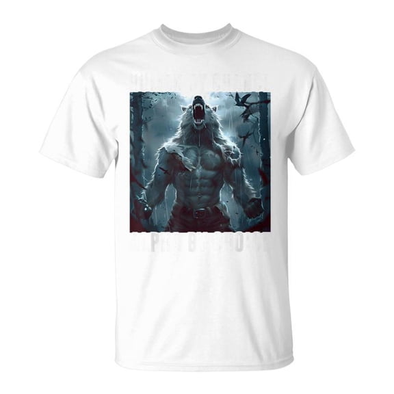 SR Human By Chance Alpha By Choice Alpha Wolf Meme Women T-Shirt