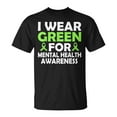 thumbnail image 1 of SR In May We Wear Green Mental Health Awareness Month T-shirt, 1 of 5