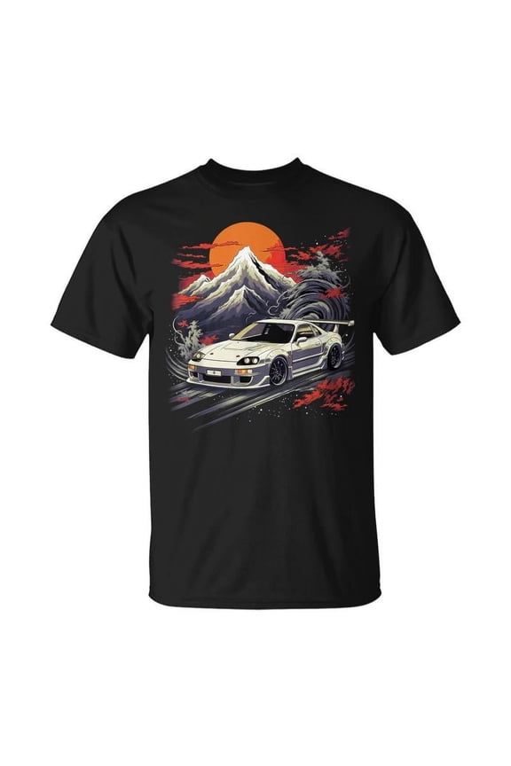 Jdm Car Japanese Retro Car Racing Drifting Legend Tuning T-Shirt
