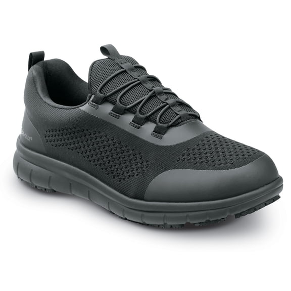 SR Max Anniston, Men's, Black, Slip On Athletic Style Slip Resistant, EH, Soft Toe Work Shoe. (8.5 M)