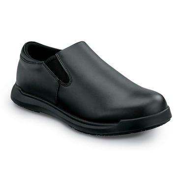 SR Max  Ashland II, Men's, Black Soft Toe, MaxTRAX Slip Resistant, Slip On, Work Shoe. (10.5 M)