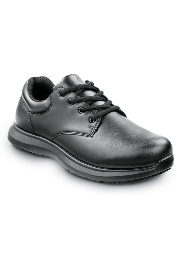 Ayden Men's Oxford Style Slip-Resistant Soft Toe Work Shoe.