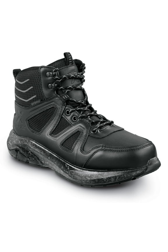 /Blumaka Roxborough, Men's, Black, Soft Toe, WP, MaxTRAX Slip Resistant, 6 Inch Work Hiker (9.0 EW)