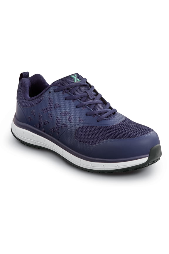 Dillon, Men's, Dark Blue, Athletic Style, MaxTRAX Slip Resistant, Steel Toe Work Shoe (14.0 M)