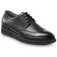 thumbnail image 1 of SR Max Durham, Men's, Black, Wingtip Dress Style Soft Toe Slip Resistant Work Shoe. (7.5 M), 1 of 5