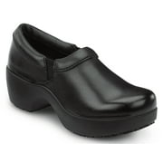 SR Max Geneva, Black, Womens, Clog Style Slip Resistant Soft Toe Work Shoe. 8.5 M