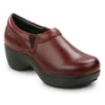 thumbnail image 1 of SR Max Geneva, Burgundy, Women's, Clog Style Slip Resistant Soft Toe Work Shoe. (10.0 M), 1 of 5