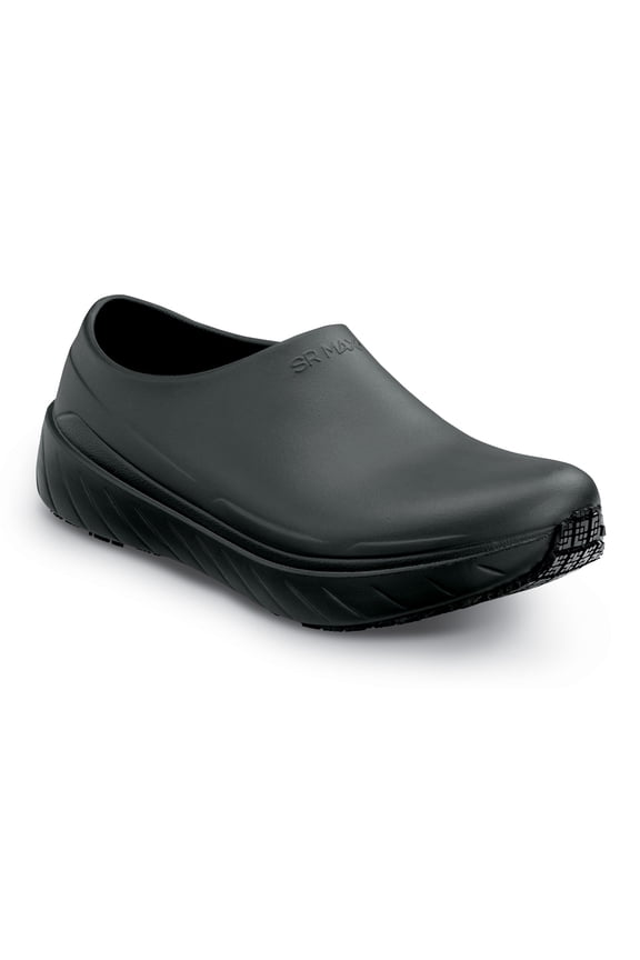 Gulfport, Men's, Black, Soft Toe, MaxTRAX Slip Resistant, Waterproof, Work Clog. (15.0 EW)
