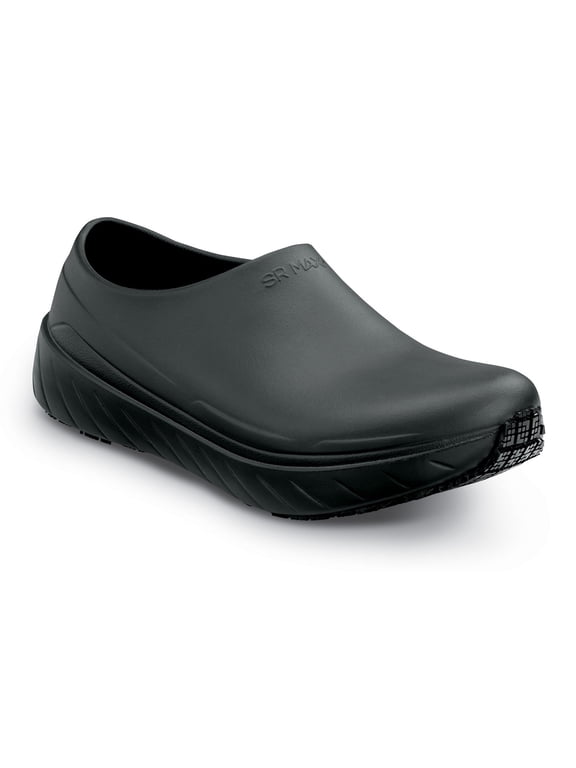 Gulfport, Men's, Black, Soft Toe, MaxTRAX Slip Resistant, Waterproof, Work Clog. (15.0 EW)