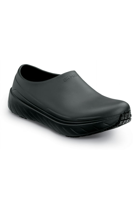 Gulfport, Men's, Black, Soft Toe, MaxTRAX Slip Resistant, Waterproof, Work Clog. (15.0 EW)