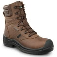 thumbnail image 1 of SR Max Logan, Men's, Brown, Comp Toe, EH, Waterproof, Insulated, Slip Resistant 8 Inch Work Boot. (8.0 EW), 1 of 5