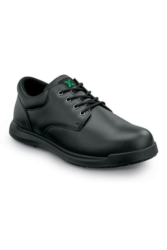 Marshall II, Women's, Black, Soft Toe, MaxTRAX Slip Resistant, Oxford, Work Shoe. (9.5 M)