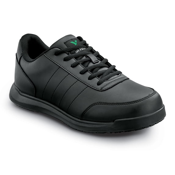 SR Max Maxton II, Men's, Black, Soft Toe, MaxTRAX Slip Resistant, Low Athletic, Work Shoe. (9.0 M)