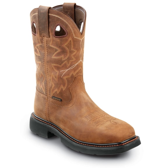 SR Max Men's Brown Carthage MaxTRAX Steel Toe Waterproof Wellington (14.0 M)