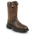 thumbnail image 1 of SR Max Men's Dark Brown Carthage MaxTRAX Steel Toe Waterproof Wellington (11.5 EW), 1 of 5