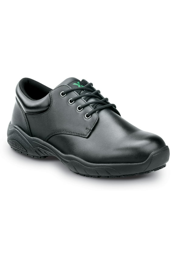 Providence, Men's, Black, Oxford Style Slip Resistant Soft Toe Work Shoe. (17.0 M)