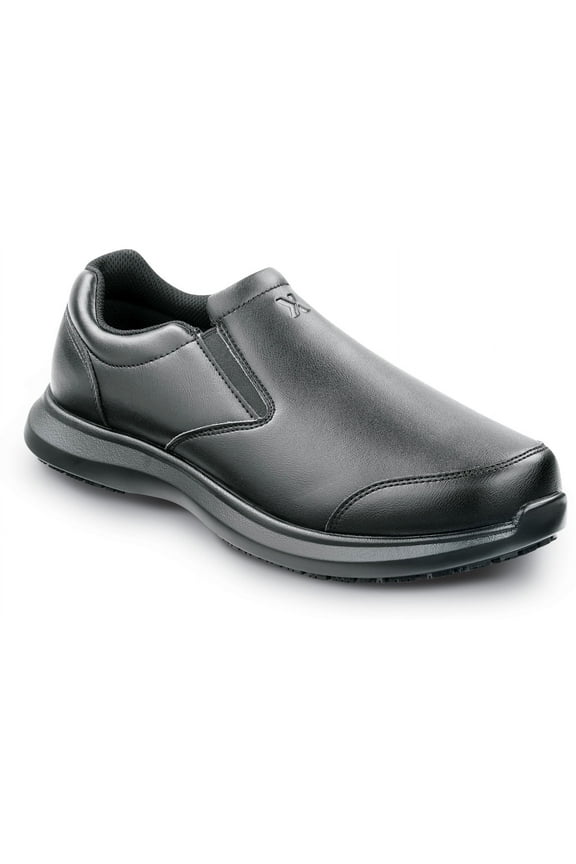 Saratoga Men's Slip On Oxford Style Slip-Resistant Soft Toe Work Shoe.