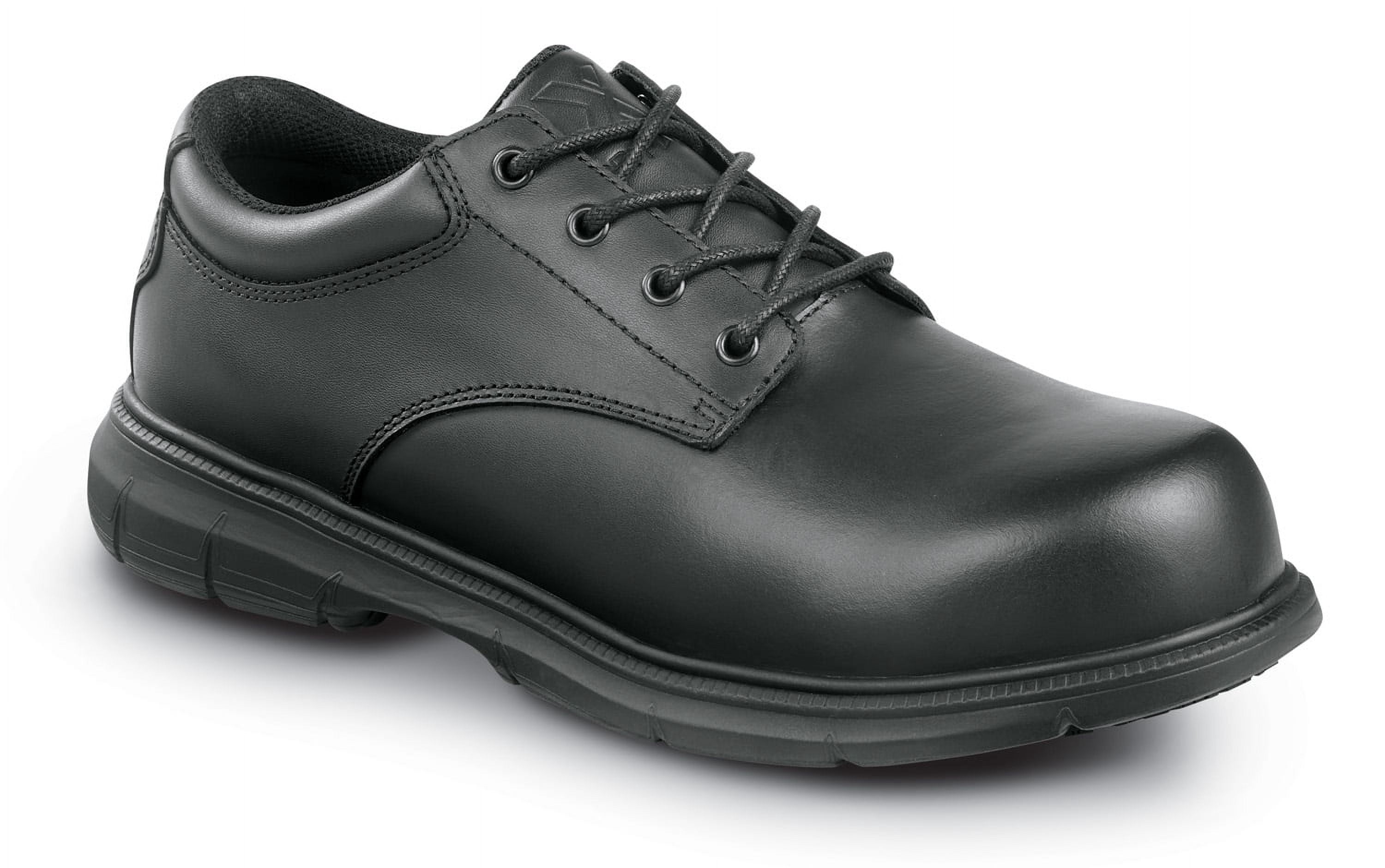 SR Max Unisex Black Hawley MaxTRAX Steel Toe Oxford (10.5 EW 