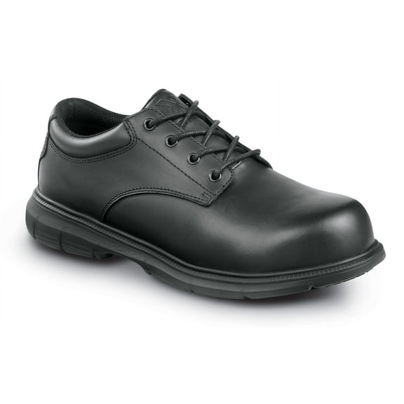 SR Max Unisex Black Hawley MaxTRAX Steel Toe Oxford (10.5 EW)