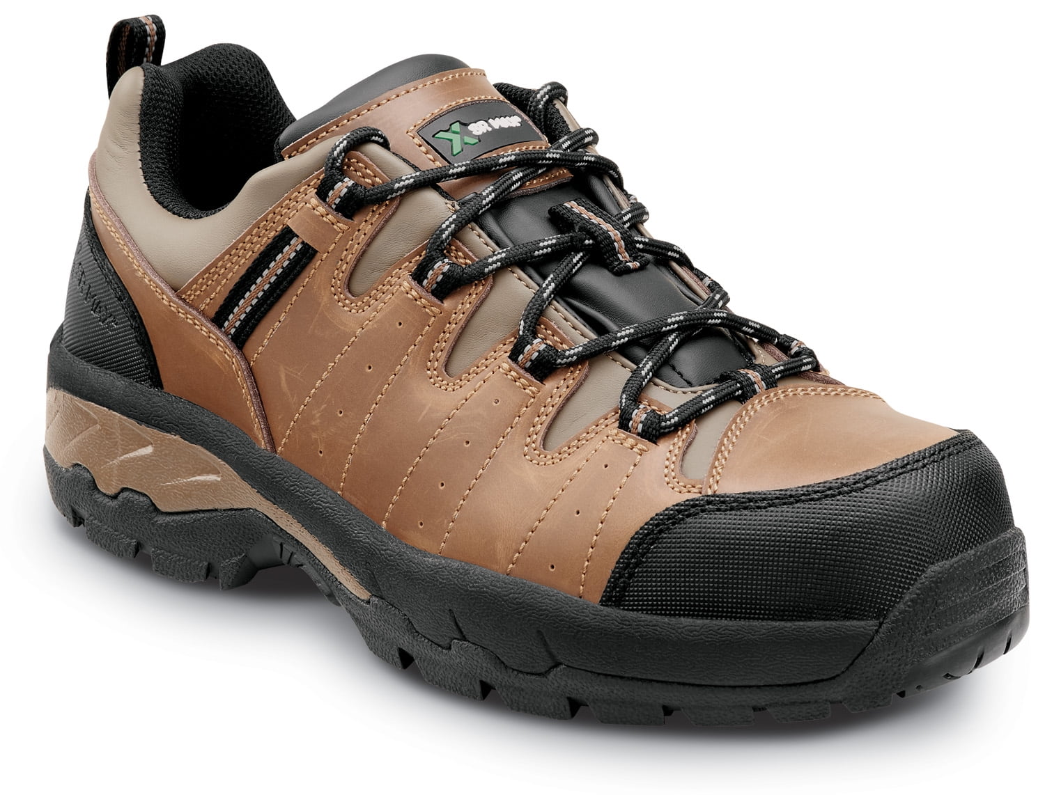 SR Max Winston, Men's, Brown, Low Hiker Style Comp Toe, EH, Slip Resistant  Work Shoe. (10.5 EW) - Walmart.com