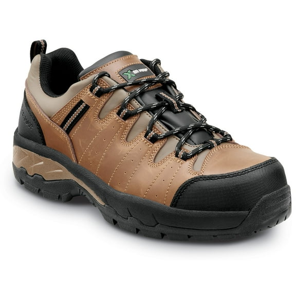 SR Max Winston, Men's, Brown, Low Hiker Style Comp Toe, EH, Slip Resistant Work Shoe. (13.0 M)