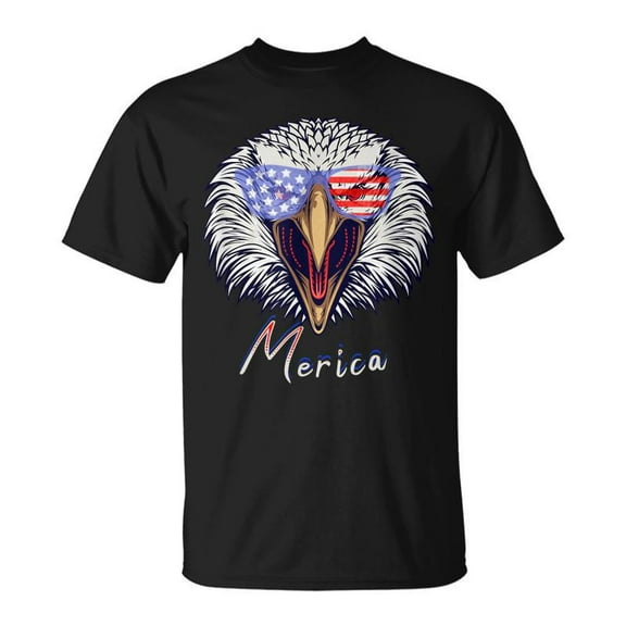 SR Merica Patriotic Eagle T-shirt