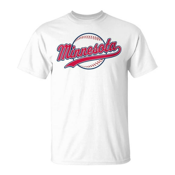SR Minnesota Vintage Baseball Throwback Retro T-Shirt