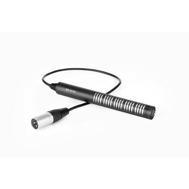 Saramonic SR-NV5X Short Professional Directional Shotgun Mic w/ Integrated XLR Cable, Foam & Furry Windscreens