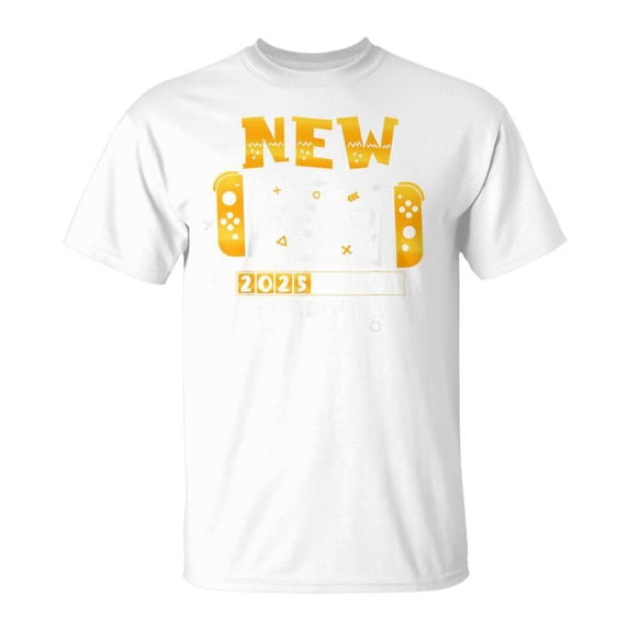 SR New Year 2025 Loading Gaming Controller New Years Eve Party T-Shirt