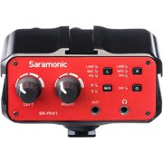 SR-PAX1 Audio Mixer with 2 XLR & 3.5mm Combo Inputs, Ph Power, Headphone Monitor