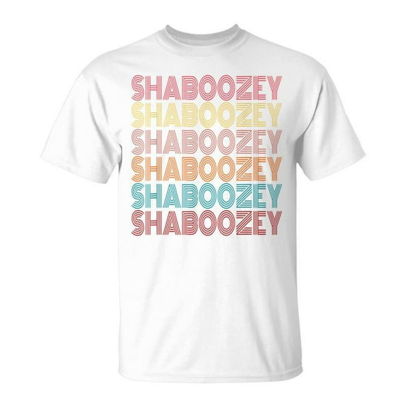 SR Personalized Name Shaboozey I Love Shaboozey Retro T-Shirt
