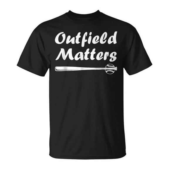 SR Playing Baseball Outfield Matters Baseball Outfields T-shirt