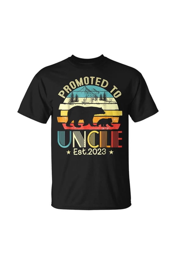 Promoted To Uncle Est 2023 Pregnancy Announcement T-shirt