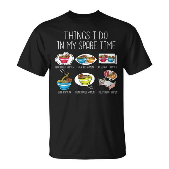 SR Ramen Lover Asian Japanese Noodles Ramen T-shirt