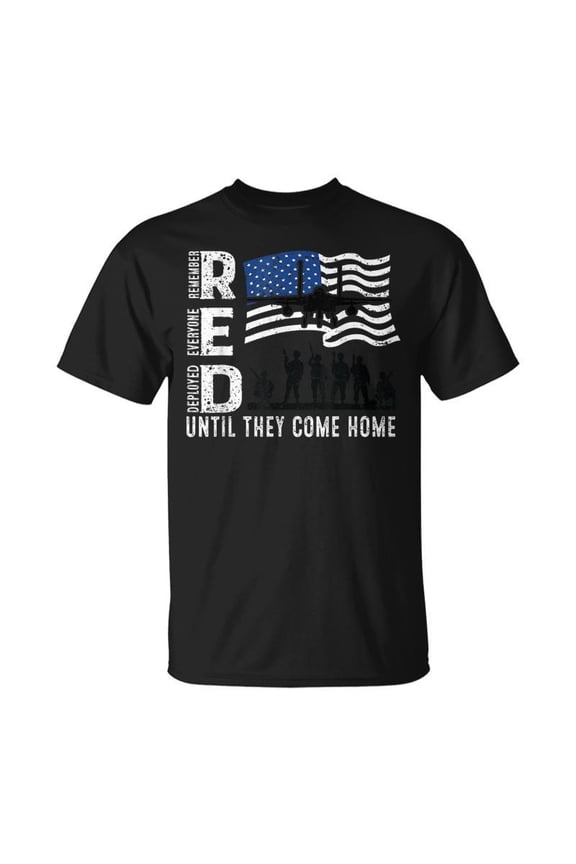 Red Friday Remember Everyone Deployed Until Come Unisex T-Shirt