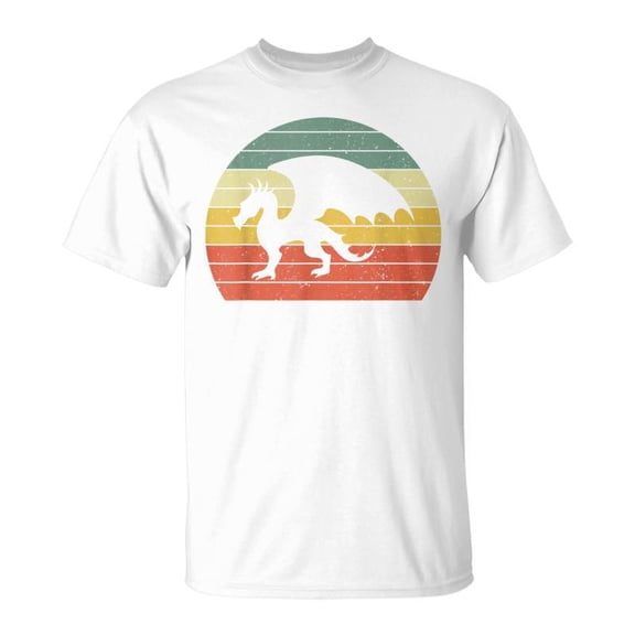 SR Retro Dragon Vintage Gamer Dragon Boys T-Shirt