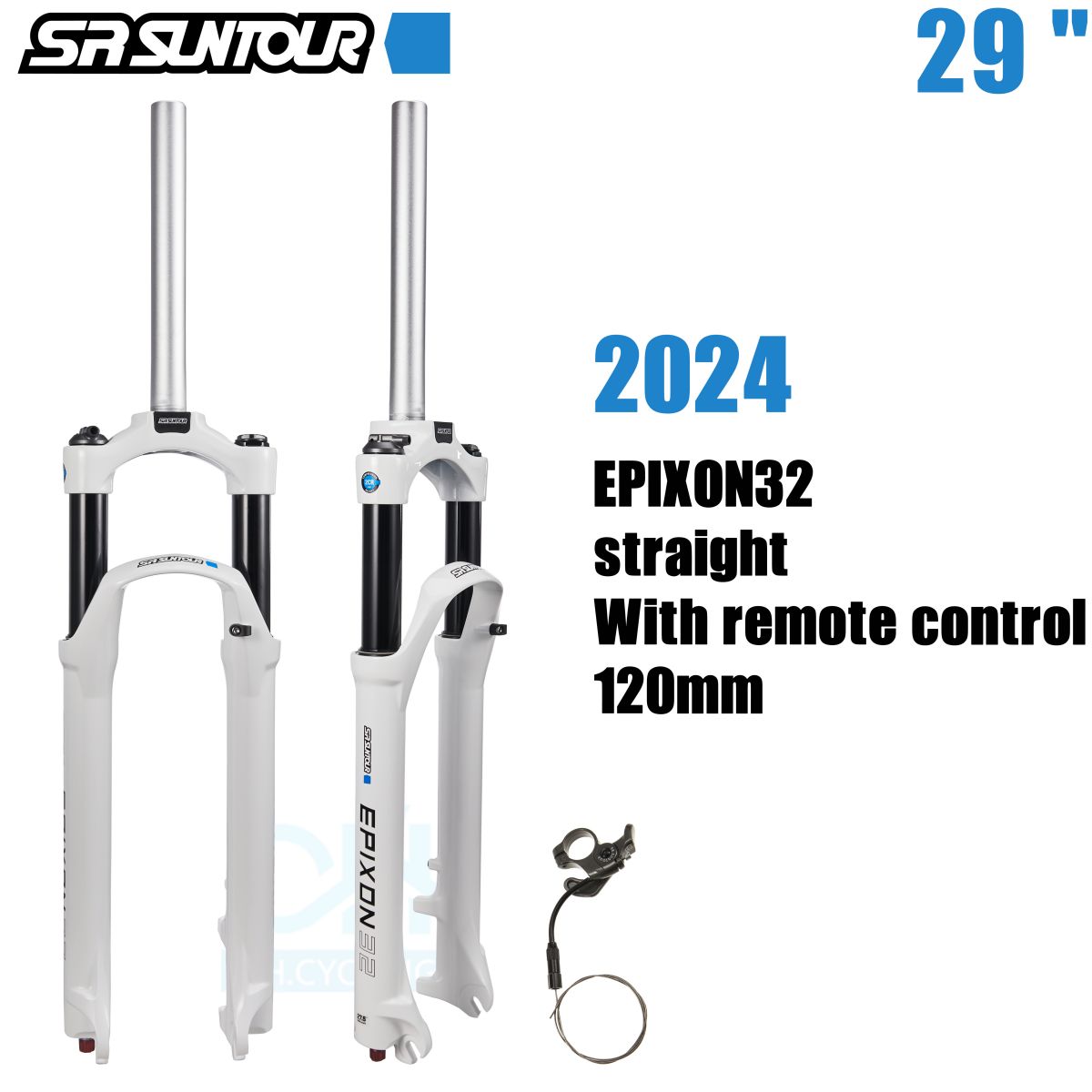 SR SUNTOUR EPIXON mountain bike air suspension front fork 27.5/29