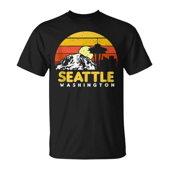 SR Seattle Washington Pnw Vacation Souvenir T-shirt