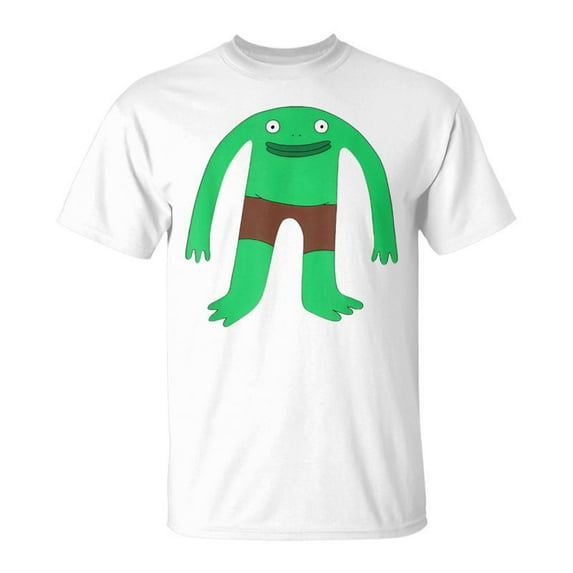 SR Smiling Friends Mr Frog Plush Costume Essential Kid & Adult T-Shirt