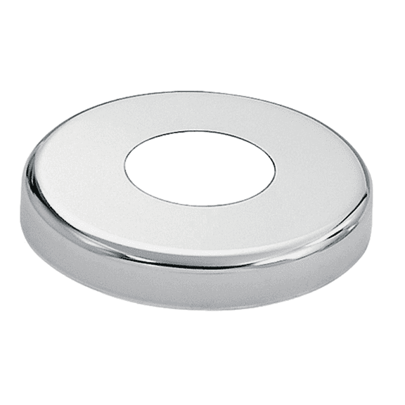 SR Smith EP-100F-MG Round 1.90" Stainless Steel Escutcheon Plate- Marine Grade