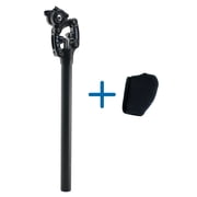 SR Suntour SP12 NCX 27.2X400mm Suspension Seat Post with Protective Cover,Black #VK2351