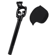 SR Suntour SP25 NCX 30.9X350mm Suspension Bicycle Seatpost with Protective Cover, Black