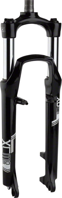 Fourche VTT Suspension 26" 1-1/8" Threadless - 165mm - Orange - Pour Pièces/réparation