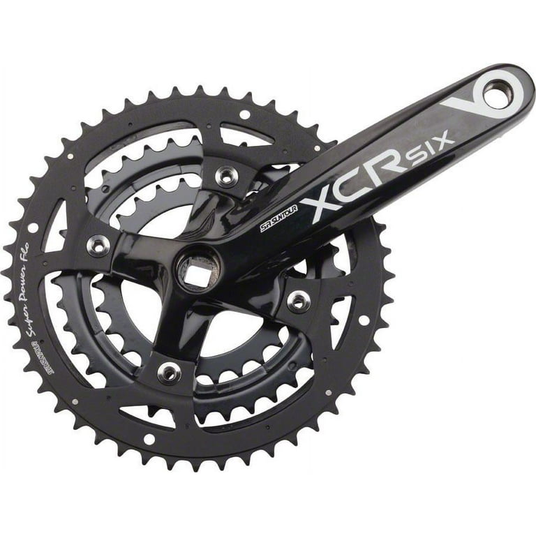 SR Suntour XCR-6 Crankset 9-speed 48/36/26t 170mm Square