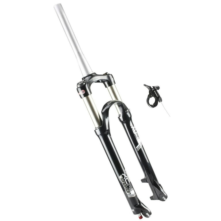 SR Suntour XCR32 MTB Bicycle Fork 29er Coil T100mm 9mm Tapered Remote Lockout