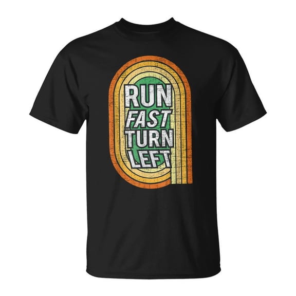 SR Track And Field Run Fast Turn Left T-shirt