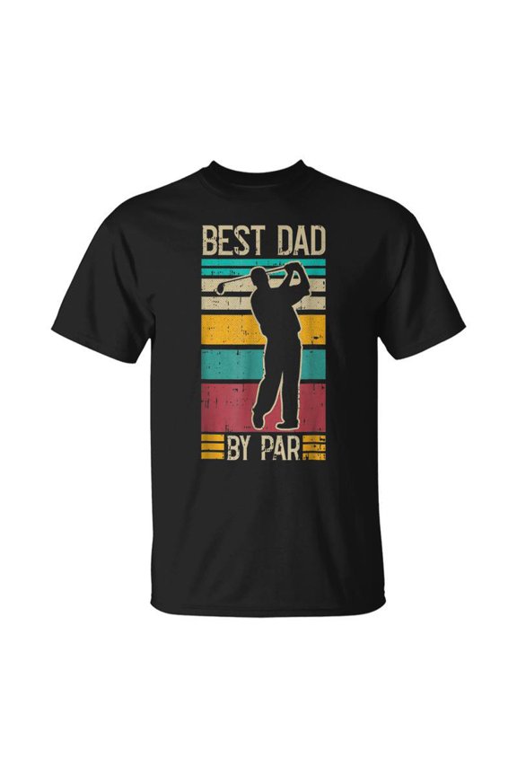 Vintage Best Daddy By Par Fathers Day Golfing T-shirt