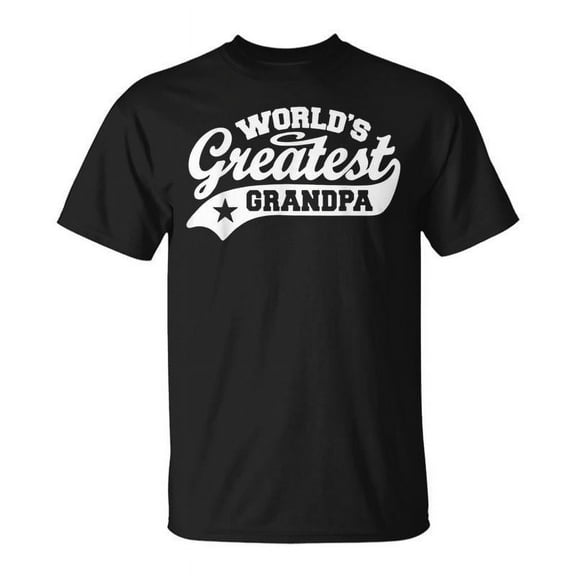 SR World's Greatest Grandpa Father's Day T-Shirt